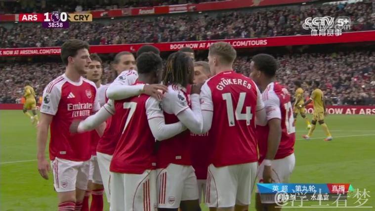 古斯塔沃助攻头球，加布里埃尔凌空抽射得分