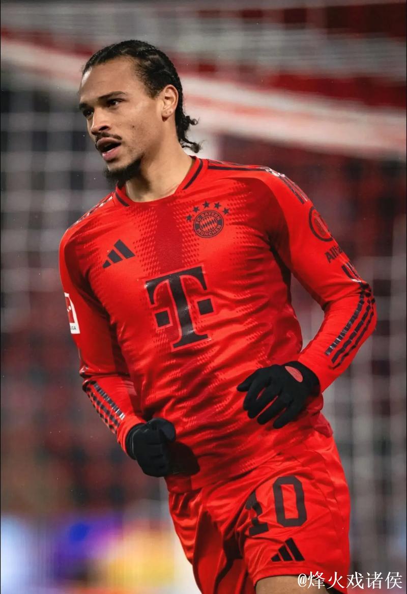 拜仁和萨内谈妥五年合约 将报价4000万欧开启谈判